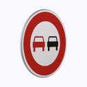 Panneau interdiction de dépasser B3 - Gamme Néo Panneau interdiction de dépasser B3 - Gamme Néo