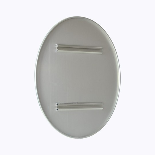 Panneau interdiction de dépasser B3 - Dos Aluminium Brut