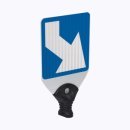 Balise de virage J4 - Type Reflex autorelevable (kit à ancrer inclus)