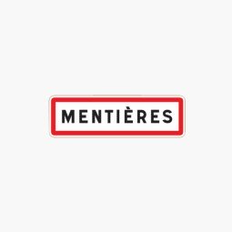 Panneau entrée de ville...